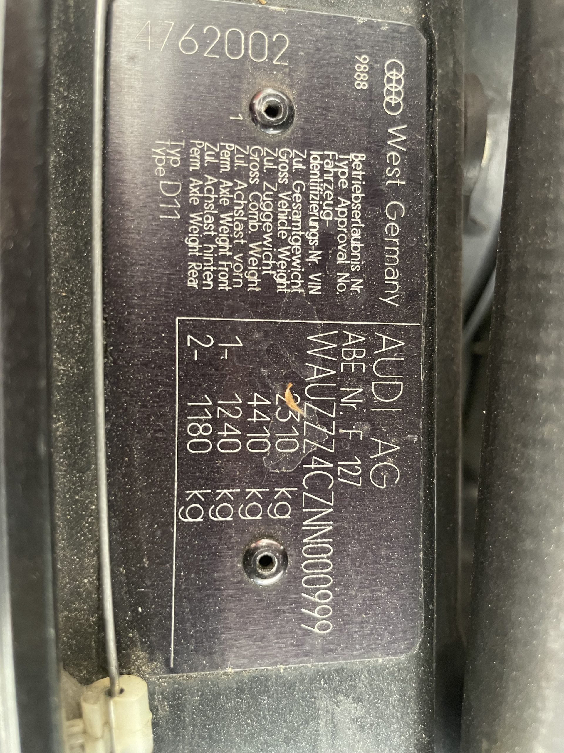 
								Audi V8 D1 4,2 quattro Exclusive “Ferdinand” full									